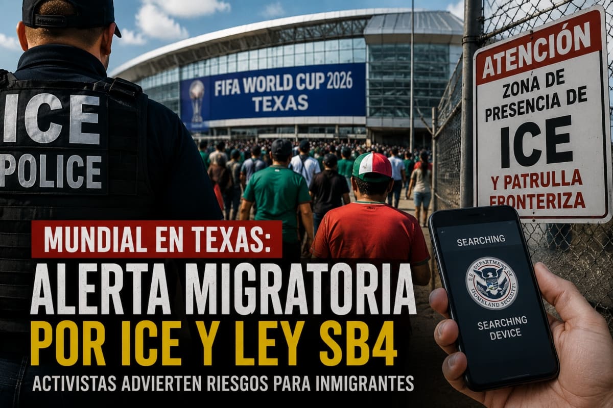 Mundial en Texas aumenta tensión migratoria